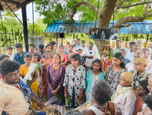 Temple festival moment